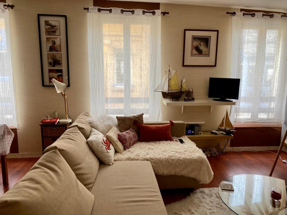 Cosy Gwen, Bel Appartement Vue Mer Laterale Le Tréport Exteriér fotografie